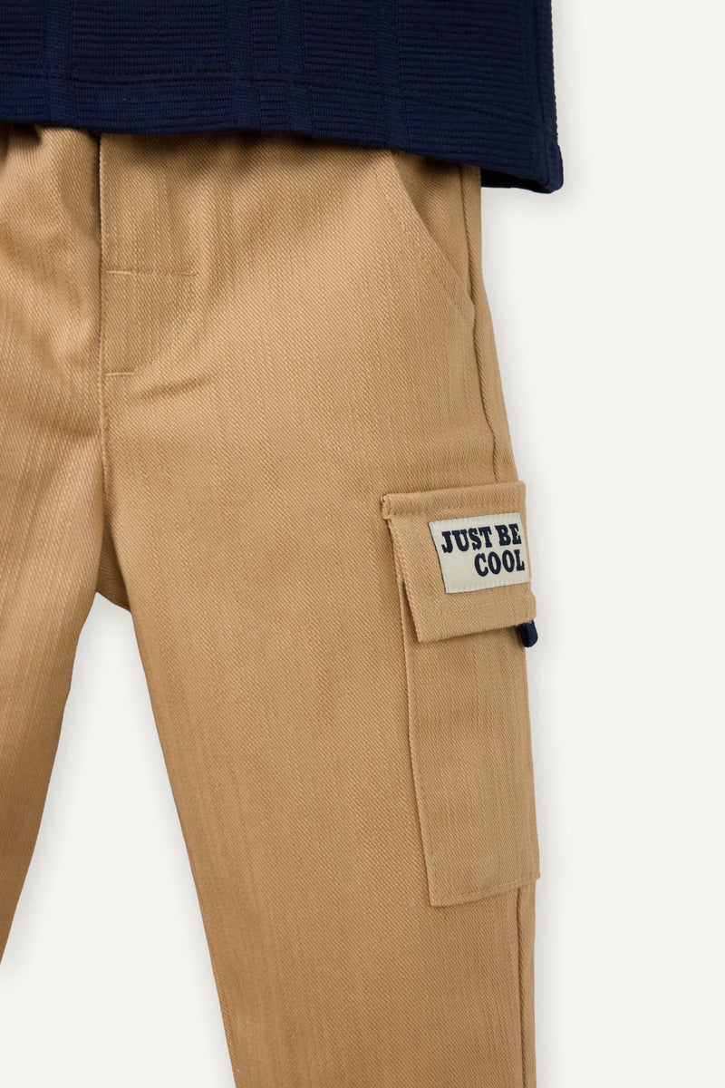 ديفاكتو طقم اولادي جبردين قصة عادية - قطعتين - Image 4